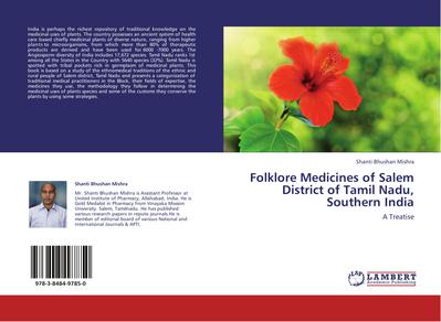 Folklore Medicines of Salem District of Tamil Nadu, Southern India
