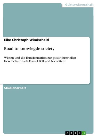 Road to knowlegde society