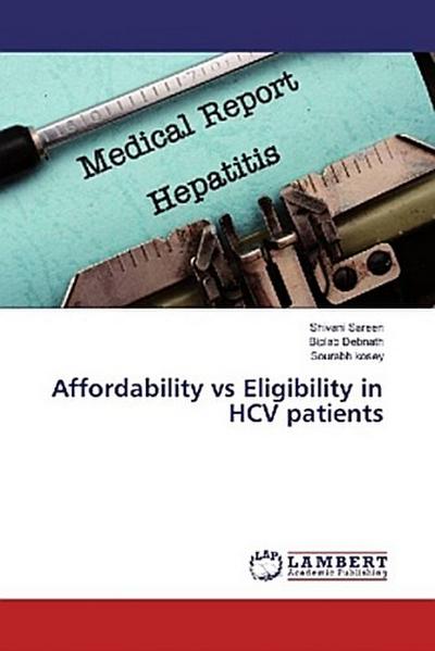 Affordability vs Eligibility in HCV patients