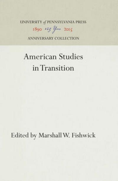 American Studies in Transition