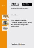 Zum Tragverhalten der Oriented Strand Boards (OSB) bei Beanspruchung durch Einzellasten.