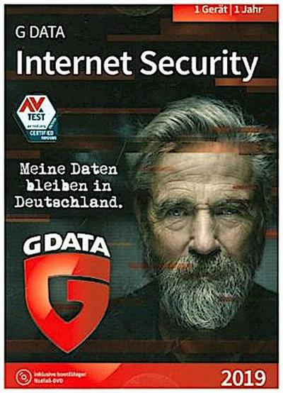 GD InternetSecurity 2019 1 PC, 1 CD-ROM