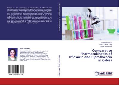 Comparative Pharmacokinetics of Ofloxacin and Ciprofloxacin in Calves
