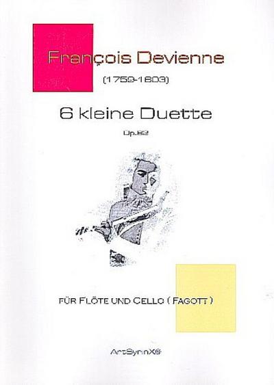 6 kleine Duette op.82für Flöte und Violoncello (Fagott)