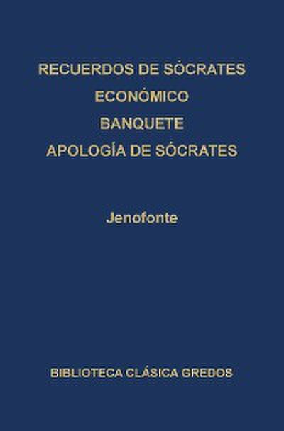 · Recuerdos de Sócrates · Económico · Banquete · Apología de Sócrates