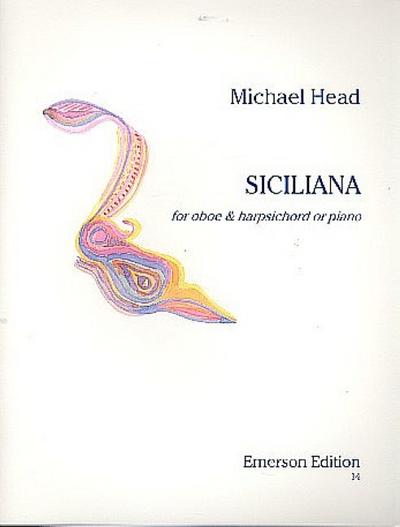 Siciliana foroboe and harpsichord or piano