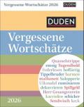 Duden Vergessene Wortschätze Tagesabreißkalender 2026