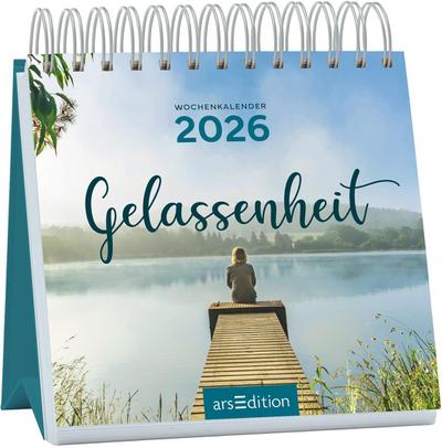Mini-Wochenkalender Gelassenheit 2026