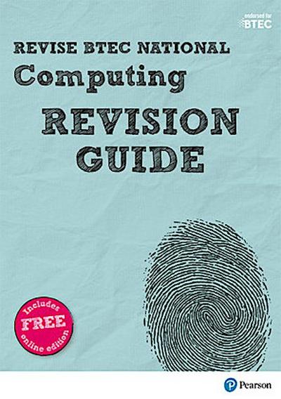 Pearson REVISE BTEC National Computing Revision Guide inc online edition - for 2025 exams