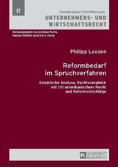 Reformbedarf im Spruchverfahren