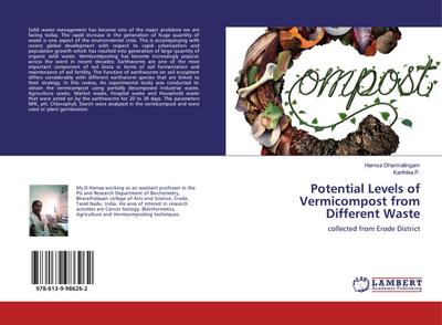 Potential Levels of Vermicompost from Different Waste