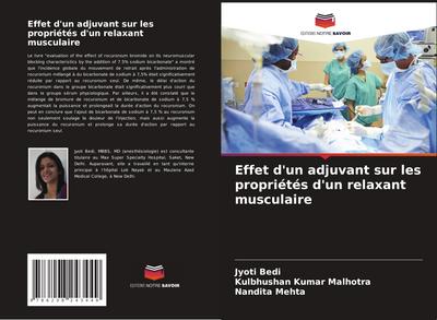 Effet d’un adjuvant sur les propriétés d’un relaxant musculaire