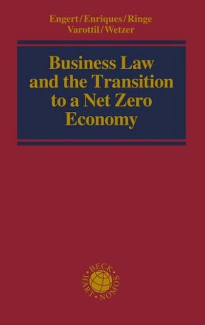 Business Law and the Transition to a Net Zero Economy