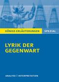 Textanalyse und Interpretation zu Lyrik der Gegenw