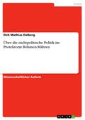 Über die nichtpolitische Politik im Protektorat Böhmen-Mähren
