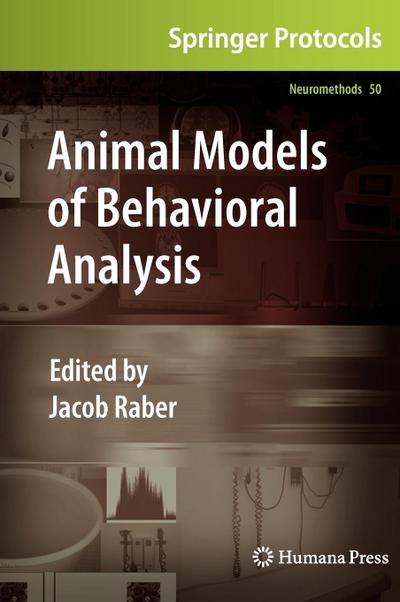 Animal Models of Behavioral Analysis