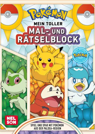 Pokémon Activity-Buch: Mein toller Mal- und Rätselblock