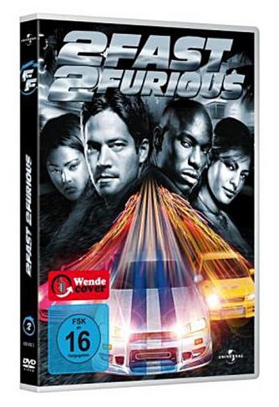 2 Fast 2 Furious, 1 DVD, deutsche u. englische Version
