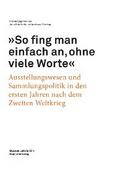 ’So fing man einfach an, ohne viele Worte