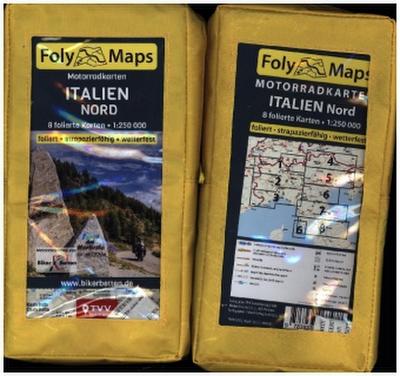 Biker Betten - FolyMaps Motorradkarten Italien Nord