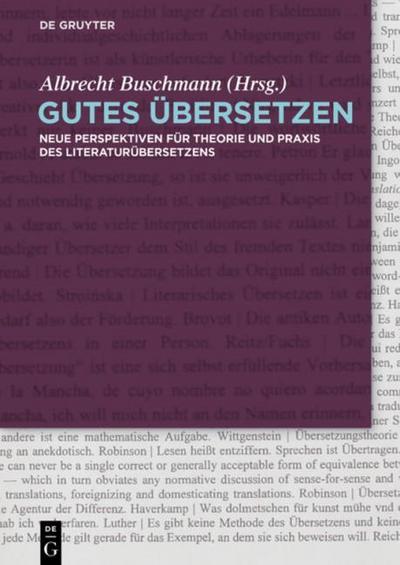 Gutes Übersetzen