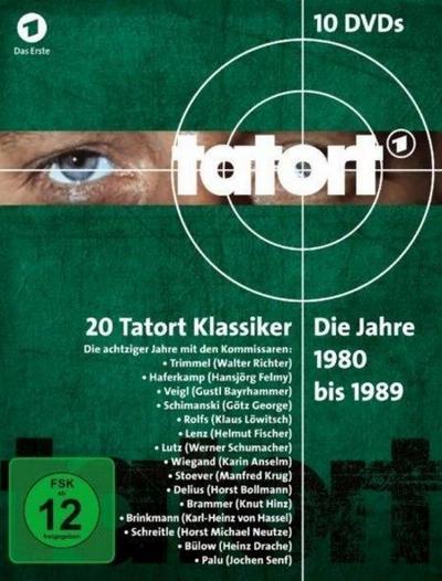 Tatort Klassiker 80er Box. Box.1-3, 10 DVD