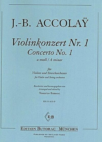 Konzert a-Moll Nr.1für Violine und Streichorchester
