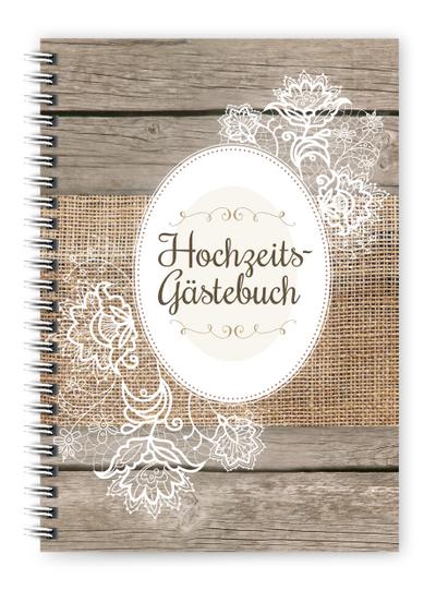 Hochzeits-Gästebuch: Mit den liebsten Glückwünschen an das Brautpaar