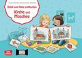 Betül und Nele entdecken Kirche und Moschee. Kamishibai Bildkartenset