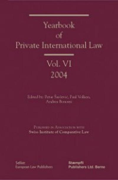 Yearbook of Private International Law