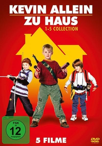 Kevin allein zu Haus Collection 1-5, 5 DVDs