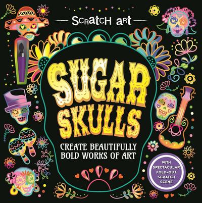 Scratch Art: Sugar Skulls-Adult Scratch Art Activity Book