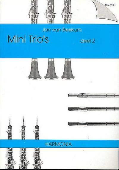Mini trios vol.2 for flutesor other melody instruments