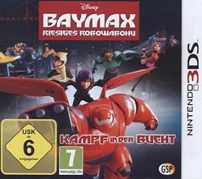 Disneys Baymax, riesiges Robowabohu - Kampf in der Bucht, Nintendo 3DS-Spiel