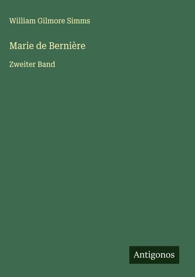 Marie de Bernière