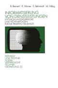 Informatisierung von Dienstleistungen