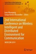 2nd International Conference on Wireless Intellige