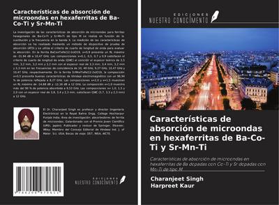 Características de absorción de microondas en hexaferritas de Ba-Co-Ti y Sr-Mn-Ti