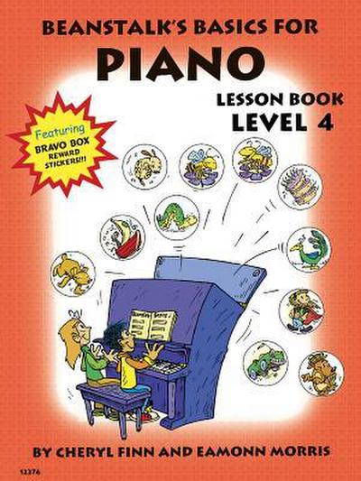 Beanstalk’s Basics for Piano: Lesson Book Book 4
