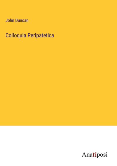 Colloquia Peripatetica