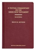 A Textual Commentary on the Greek New Testament