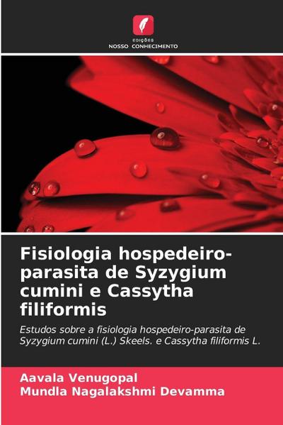 Fisiologia hospedeiro-parasita de Syzygium cumini e Cassytha filiformis