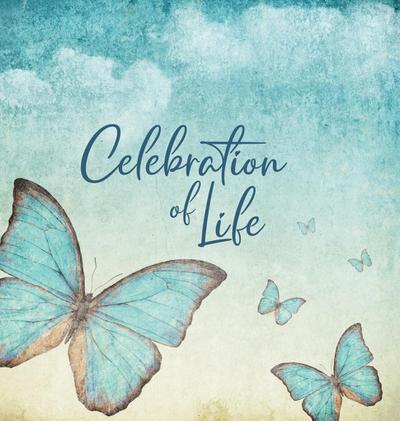 Celebration of Life - Family & Friends Keepsake Guest Book to Sign In with Memories & Comments