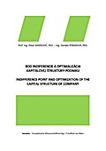 Bod indiferencie a optimalizácia kapitálovej Struktúry podniku