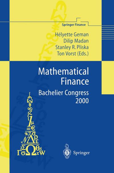 Mathematical Finance - Bachelier Congress 2000