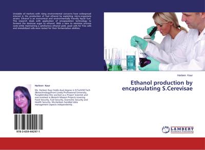Ethanol production by encapsulating S.Cerevisae - Harleen Kaur