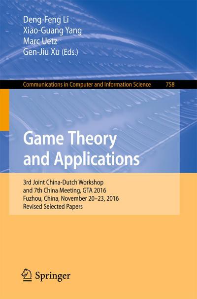 Game Theory and Applications