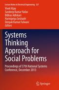 Systems Thinking Approach for Social Problems