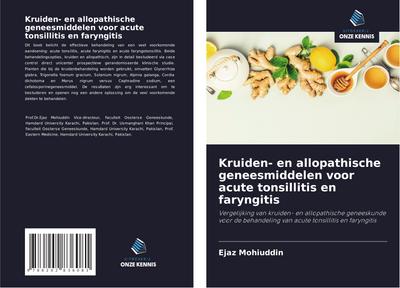 Kruiden- en allopathische geneesmiddelen voor acute tonsillitis en faryngitis