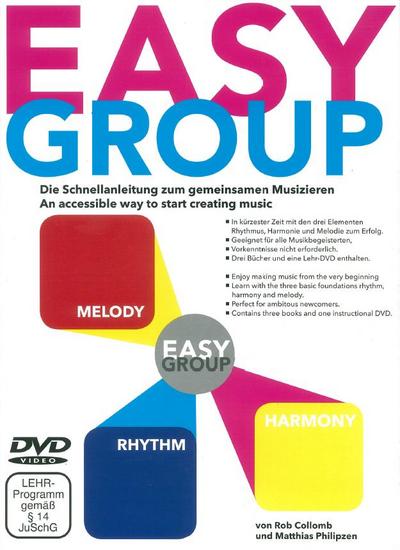 Easy Group (+DVD)für Gesang/Chor, Gitarre und Percussion